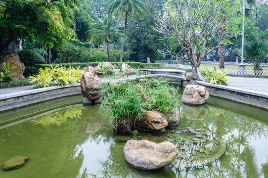 流花湖公園景觀