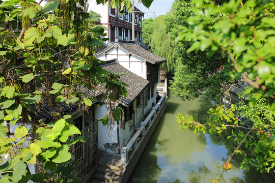 練塘古鎮(zhèn) 練塘 古鎮(zhèn)老街 廊棚