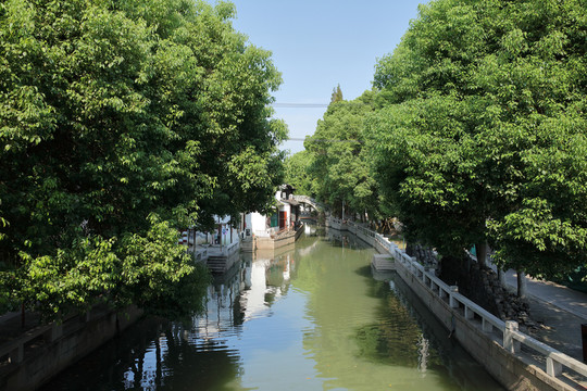 練塘古鎮(zhèn) 練塘 古鎮(zhèn)老街 廊棚