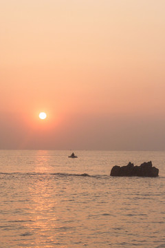 海上日出風(fēng)光