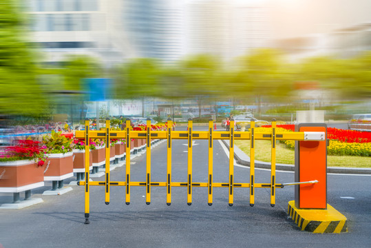 停車場出入口欄桿
