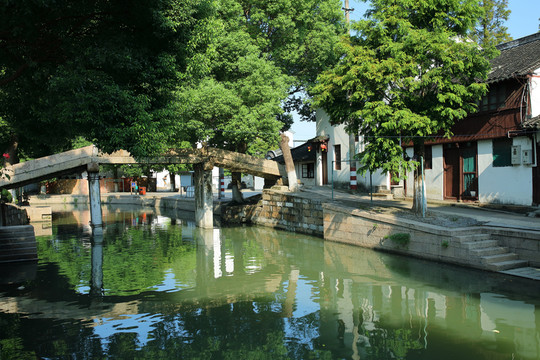 練塘古鎮(zhèn) 練塘 古鎮(zhèn)老街 廊棚