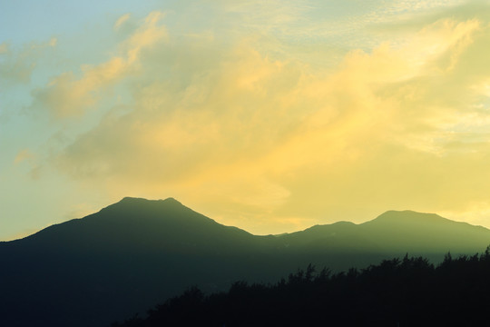 夕陽(yáng) 日落