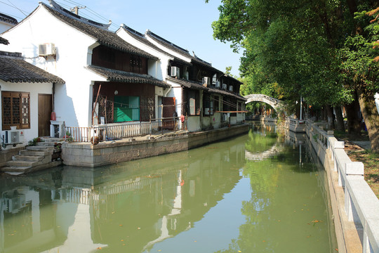 練塘古鎮(zhèn) 練塘 古鎮(zhèn)老街 廊棚
