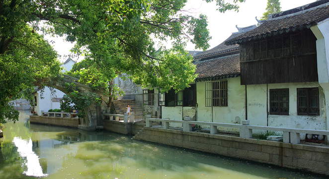 練塘古鎮(zhèn) 練塘 古鎮(zhèn)老街 廊棚
