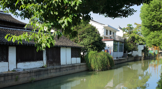 練塘古鎮(zhèn) 練塘 古鎮(zhèn)老街 廊棚