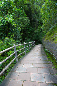 山間小道