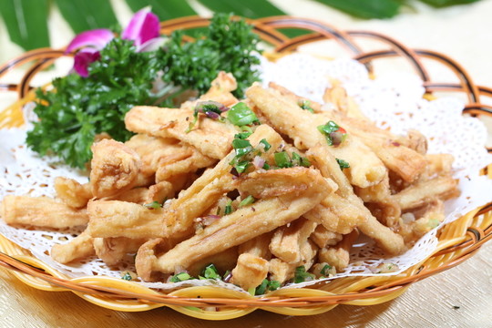 椒鹽海鮮菇