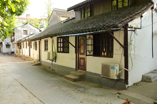 練塘古鎮(zhèn) 練塘 古鎮(zhèn)老街 廊棚
