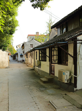練塘古鎮(zhèn) 練塘 古鎮(zhèn)老街 廊棚