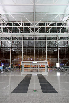天津機(jī)場(chǎng) 航站樓 內(nèi)景