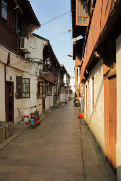 練塘古鎮(zhèn) 練塘 古鎮(zhèn)老街 廊棚