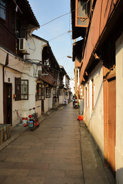 練塘古鎮(zhèn) 練塘 古鎮(zhèn)老街 廊棚