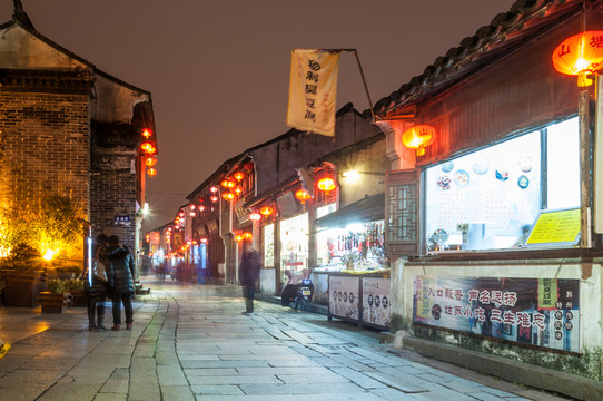 山塘街夜景