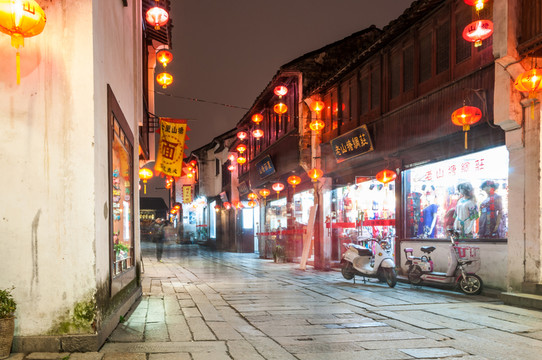 山塘街夜景