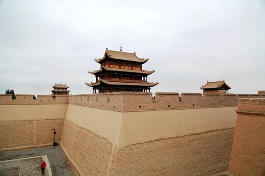 嘉峪關(guān)  明長(zhǎng)城 西端起