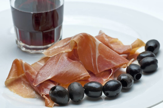 塞拉諾的西班牙火腿Jamon