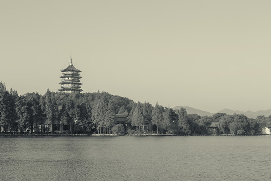 杭州西湖老照片