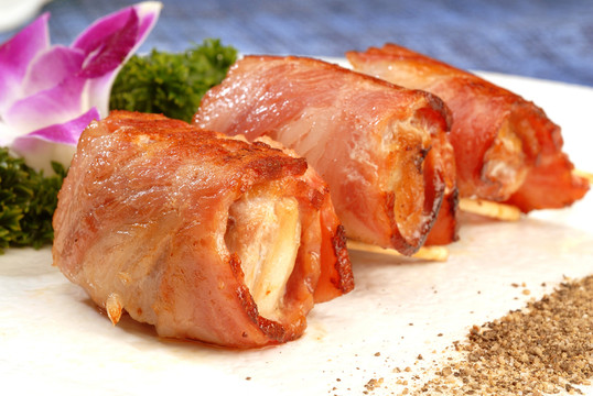 培根雞肉卷