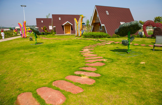 木屋 農(nóng)場(chǎng) 花語(yǔ)小筑
