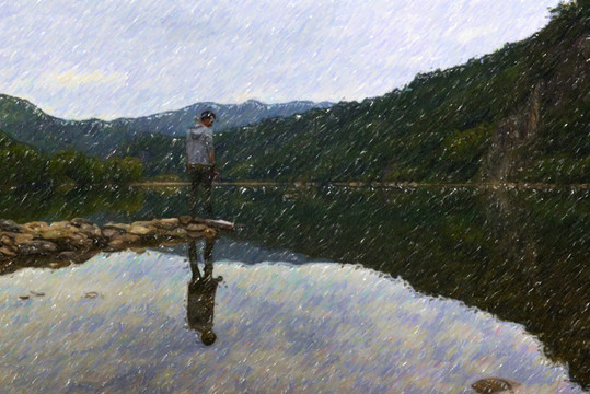 山水畫