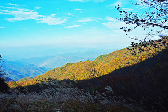 牯牛降西黃山