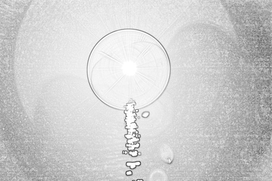 水墨星球 閃光的星球 發(fā)光的星