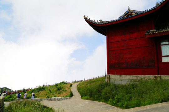 峨眉山臥云禪院 峨眉山金頂 峨