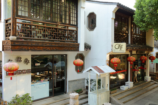 練塘古鎮(zhèn) 練塘 古鎮(zhèn)老街 廊棚