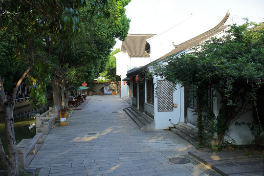 練塘古鎮(zhèn) 練塘 古鎮(zhèn)老街 廊棚