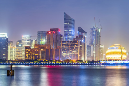 杭州CBD夜景