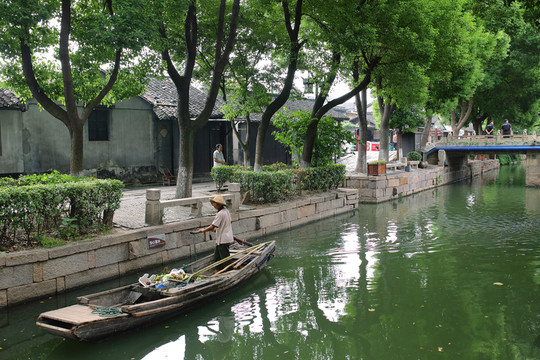 甪直古鎮(zhèn) 江南水鄉(xiāng) 古鎮(zhèn)老照片