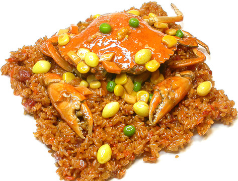 八寶膏蟹飯