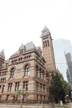 多倫多城市建筑 尖頂建筑 鐘樓
