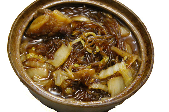 砂鍋白菜粉絲排骨
