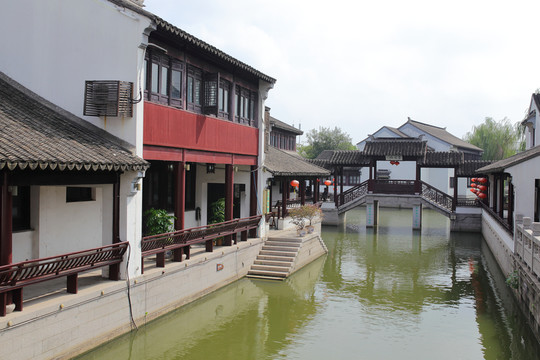 甪直古鎮(zhèn) 江南水鄉(xiāng) 古鎮(zhèn)老照片