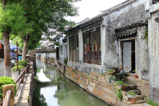 甪直古鎮(zhèn) 江南水鄉(xiāng) 古鎮(zhèn)老照片
