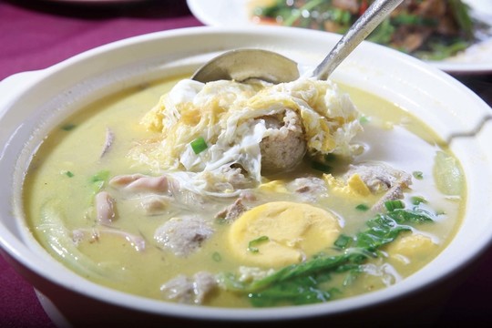 汽鍋肉丸湯