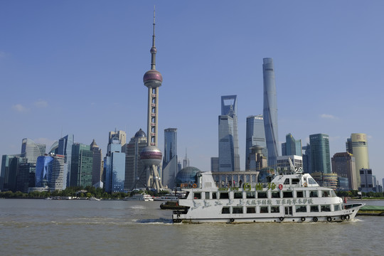 上海陸家嘴風光