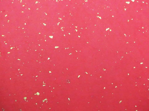 紅色舊灑金宣