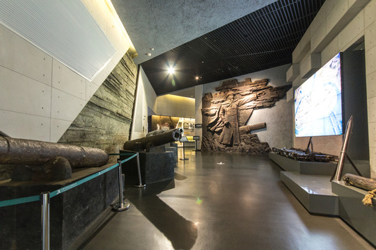 大沽口遺址博物館展廳