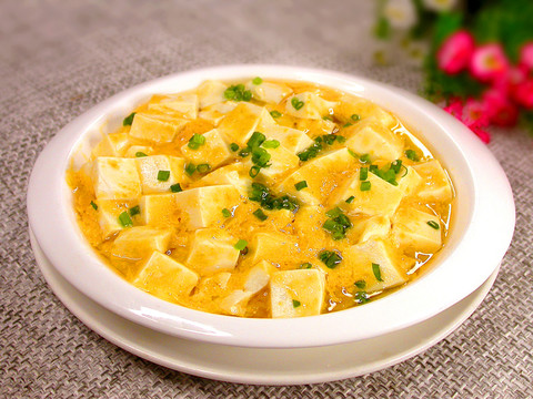 鴨黃豆腐