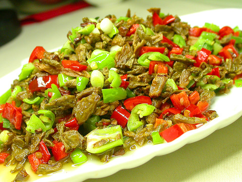 小炒酸豆角干