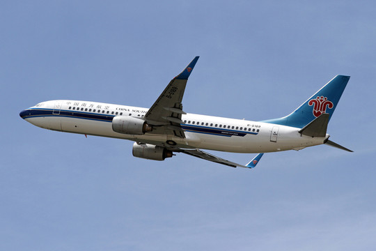 中國南方航空 飛機起飛 民航