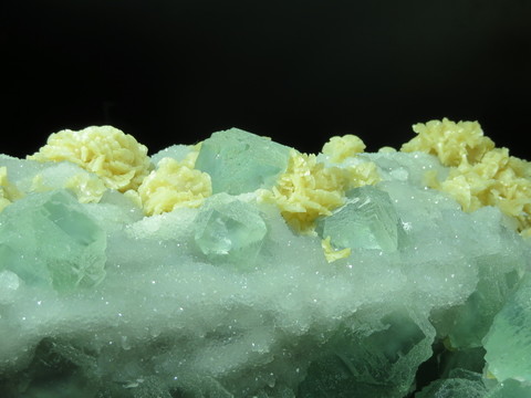 螢石 方解石 白云石 石英