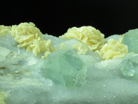 螢石 方解石 白云石 石英