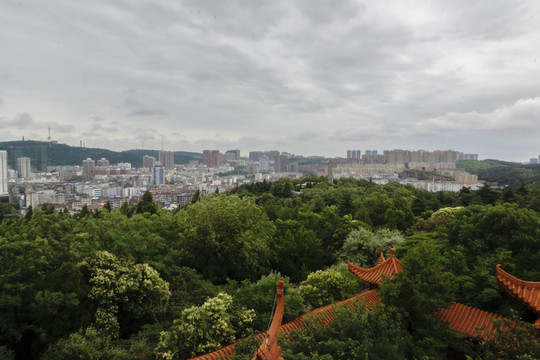 烏云下的城市