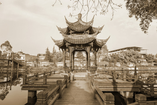 成都古鎮(zhèn)老照片