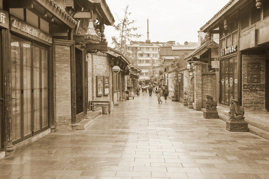 成都古鎮(zhèn)老照片