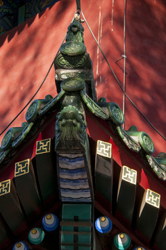 北京地壇公園 神馬殿 古代建筑